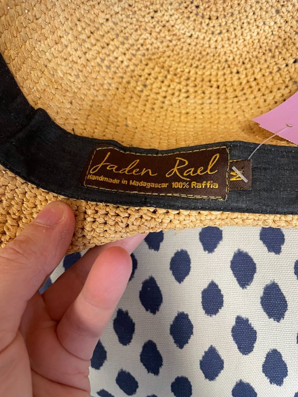 Jaden Rael Raffia Hat - Picture 3 of 5